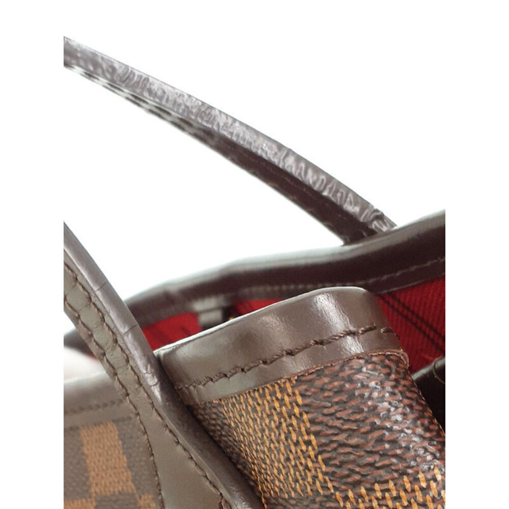 Louis Vuitton Damier Ebene Brown Neverfull Tote Bag - Picture 5 of 8